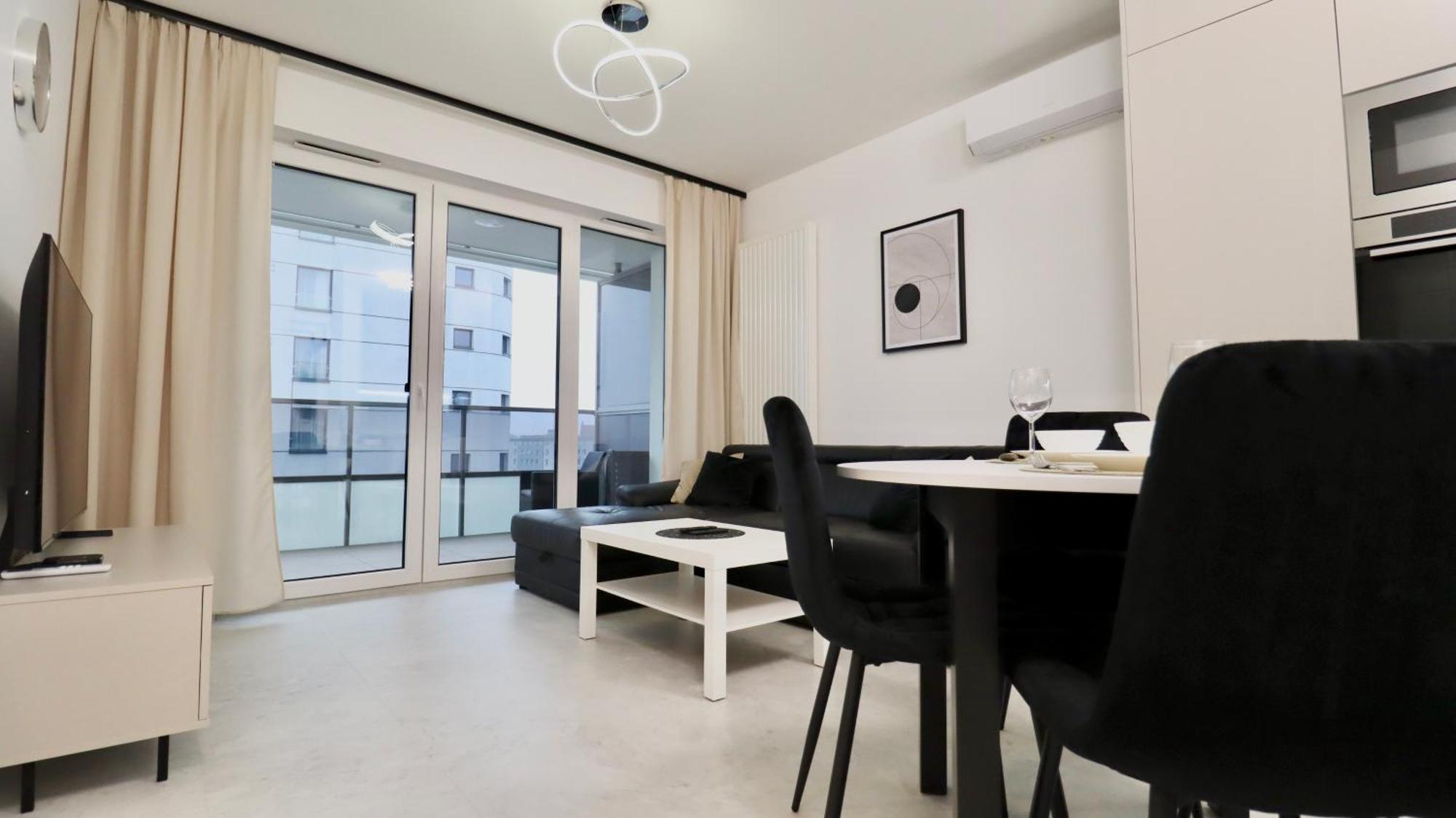 Modern Sky Apartments เบียวิสตอก ภายนอก รูปภาพ