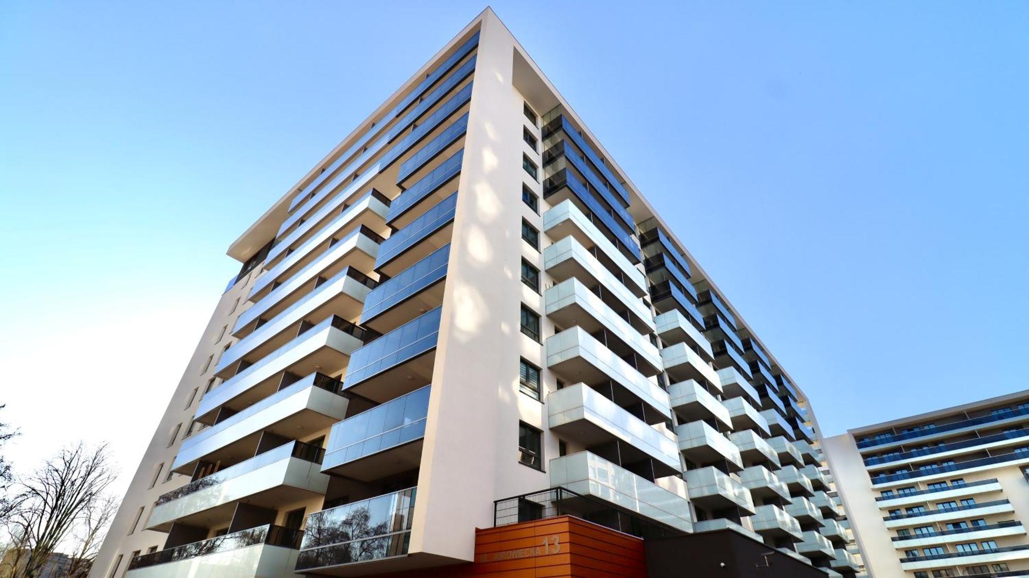 Modern Sky Apartments เบียวิสตอก ภายนอก รูปภาพ